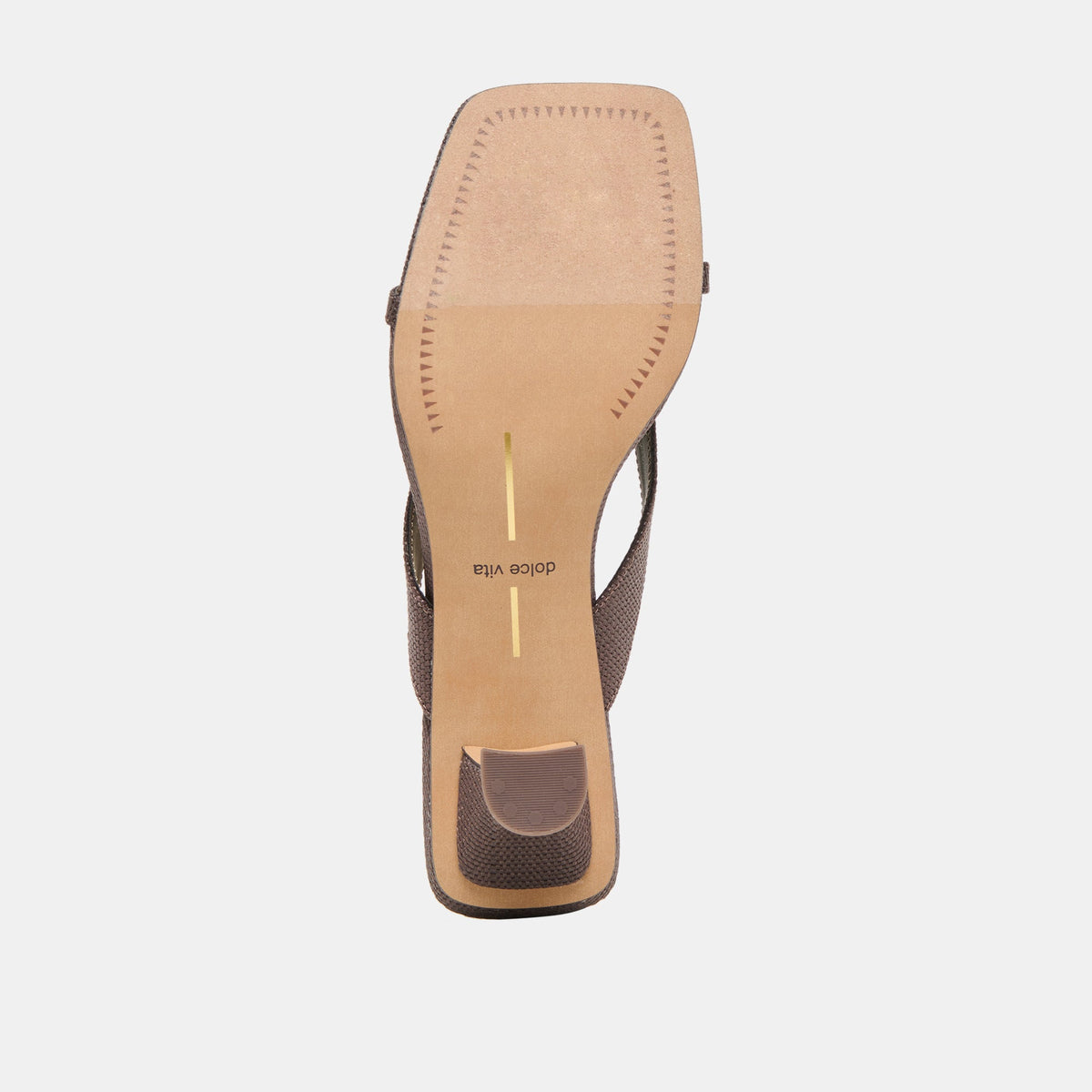 Dolce Vita SHOES Brevel Chocolate Raffia Heels