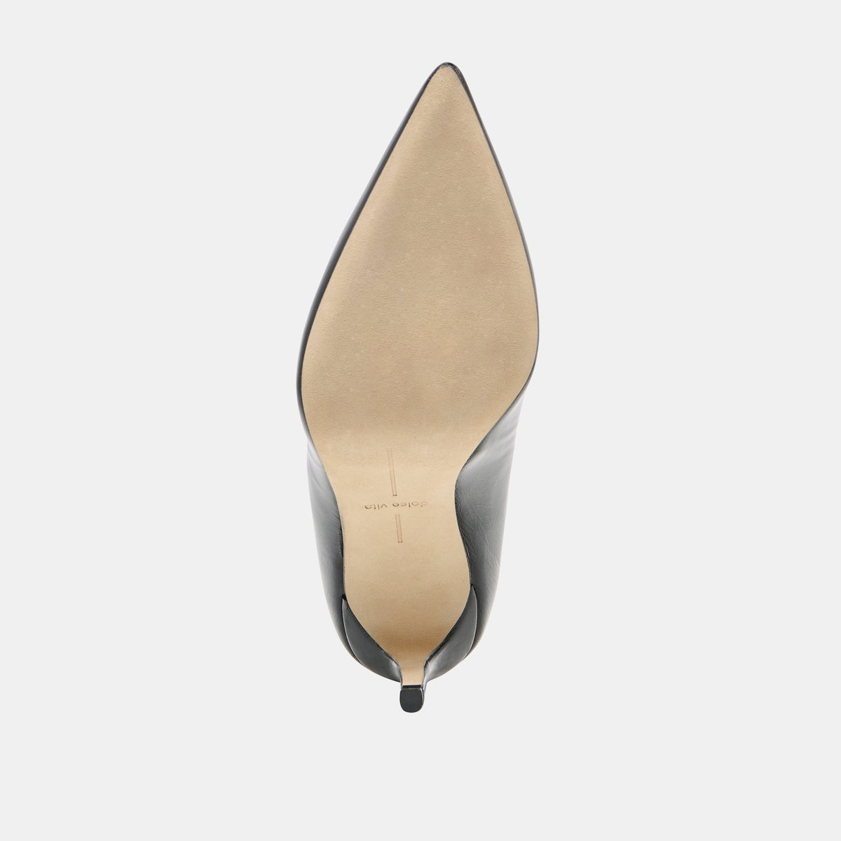Dolce Vita SHOES LANKY Black Leather Closed-Toe Pump Stiletto Heels