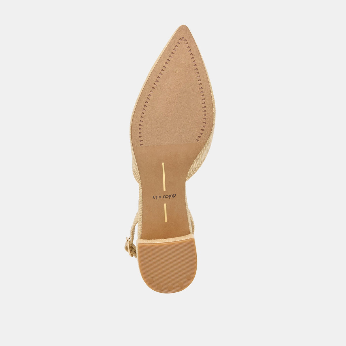 Dolce Vita SHOES Carel Light Natural Raffia Heels