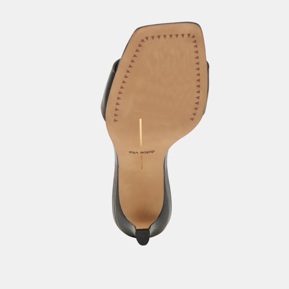 Dolce Vita SHOES Rexa Black Leather Heels