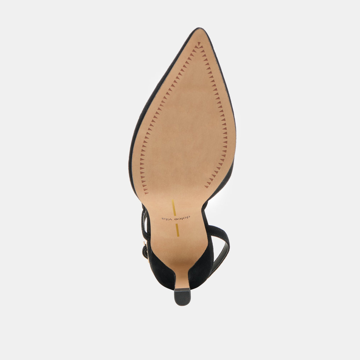 Dolce Vita SHOES Kamra Onyx Suede Heels