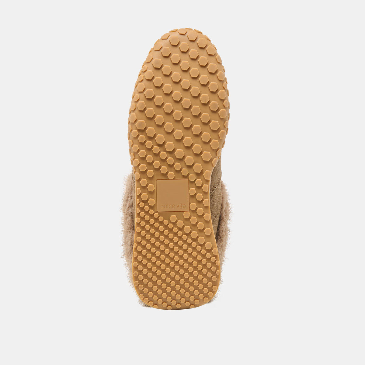 Dolce Vita SHOES Izzey Plush Olive Suede Sneakers