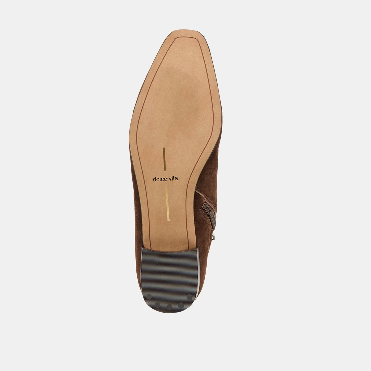 Dolce Vita SHOES Tarine Dk Brown Nubuck Booties