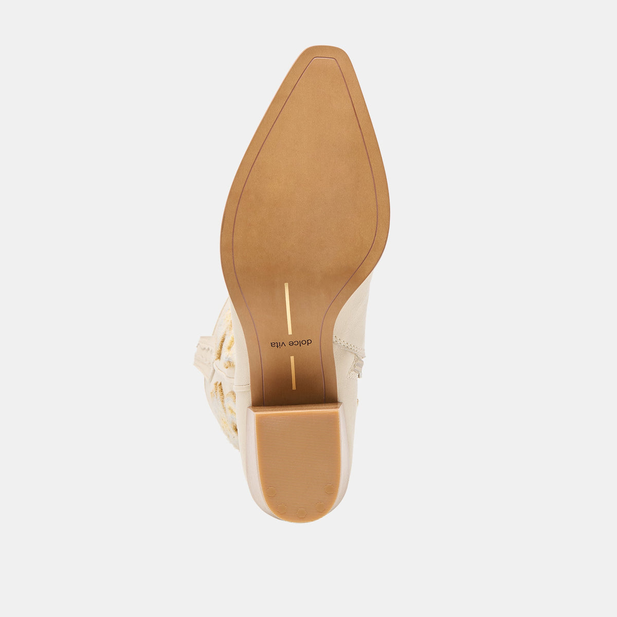 Dolce Vita SHOES Vila Ivory Leather Boots