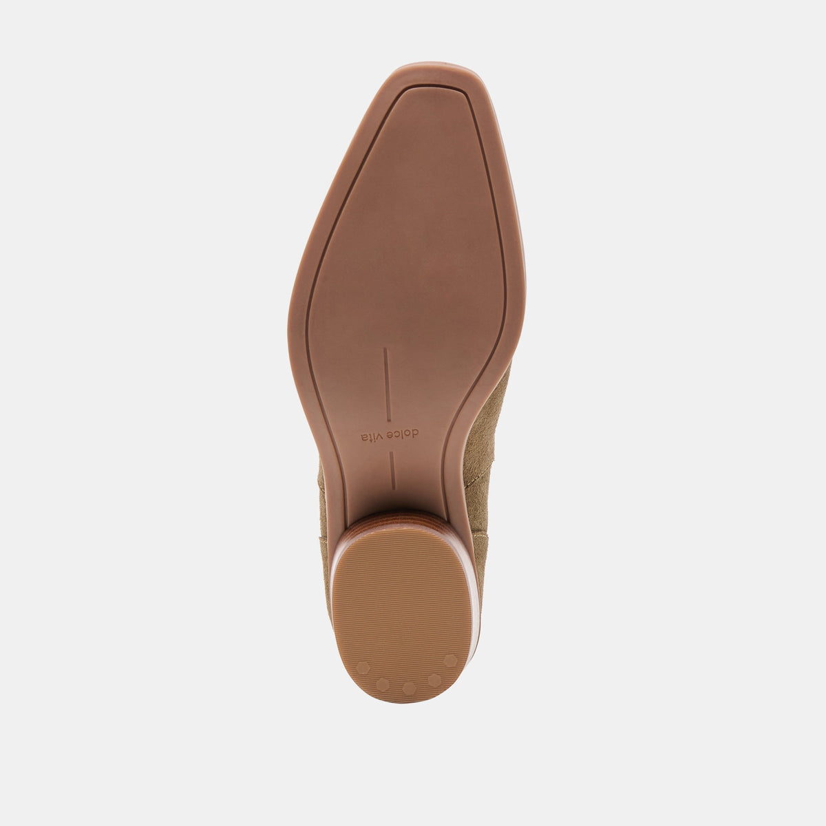 Dolce Vita SHOES Faint H2O Waterproof Olive Suede Booties