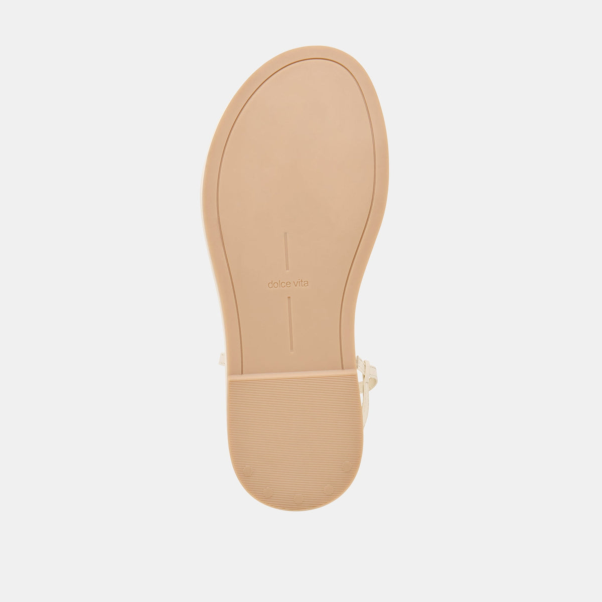 Dolce Vita SHOES Dom Off White Leather Sandals