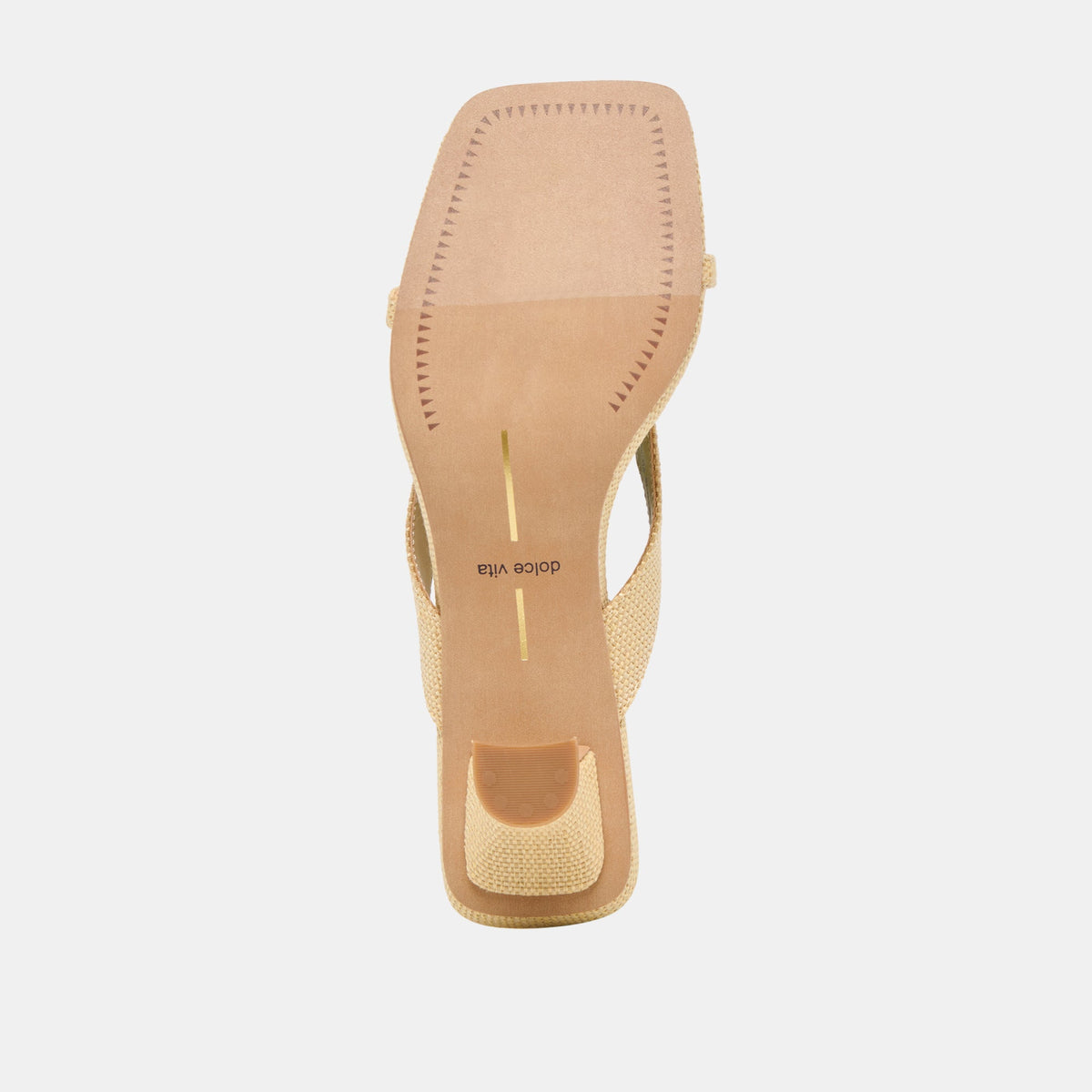 Dolce Vita SHOES Brevel Natural Raffia Heels