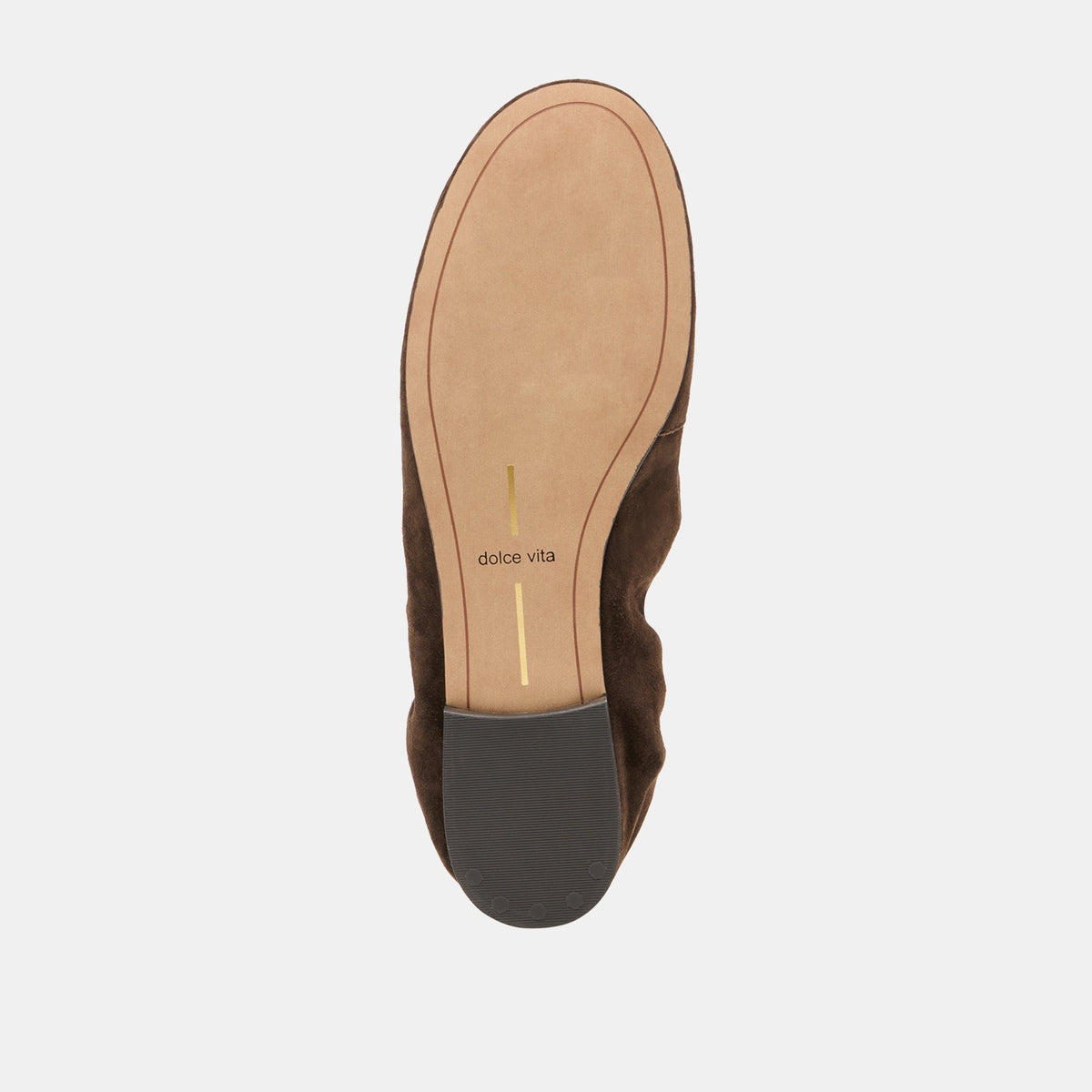 Dolce Vita SHOES Cornel Dk Brown Suede Flats