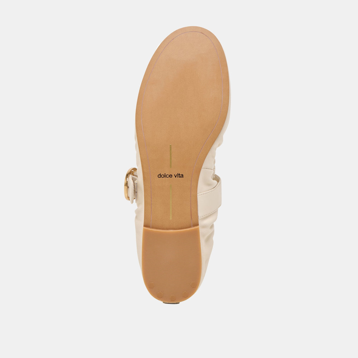 Dolce Vita SHOES Caely Bone Leather Ballet Flats