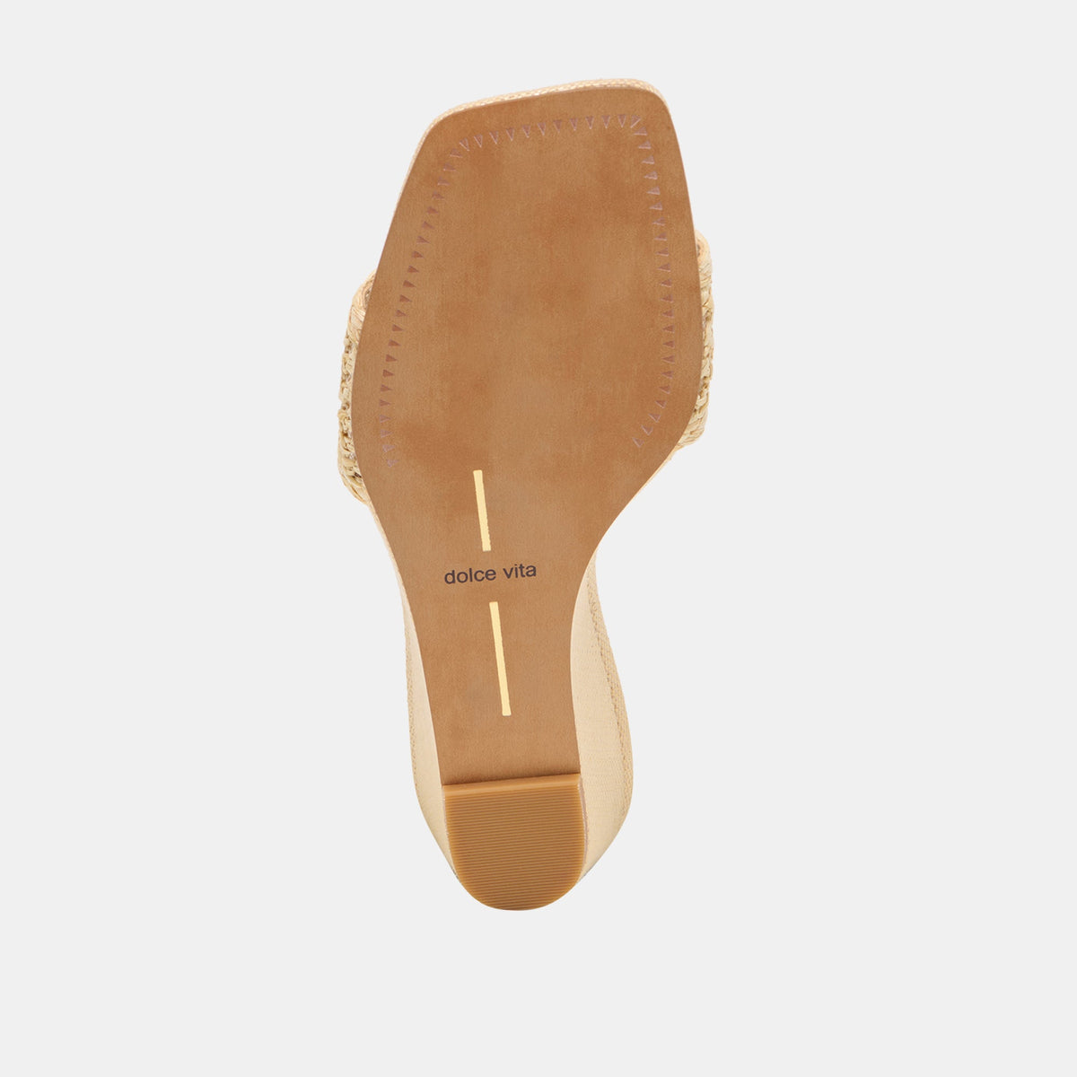 Dolce Vita SHOES Qaily Wide Lt Natural Raffia Wedges