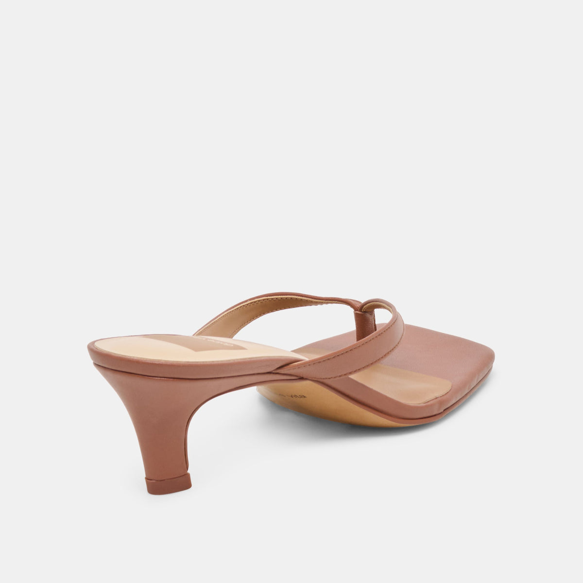 Dolce Vita SHOES Ramia Cognac Leather Heels