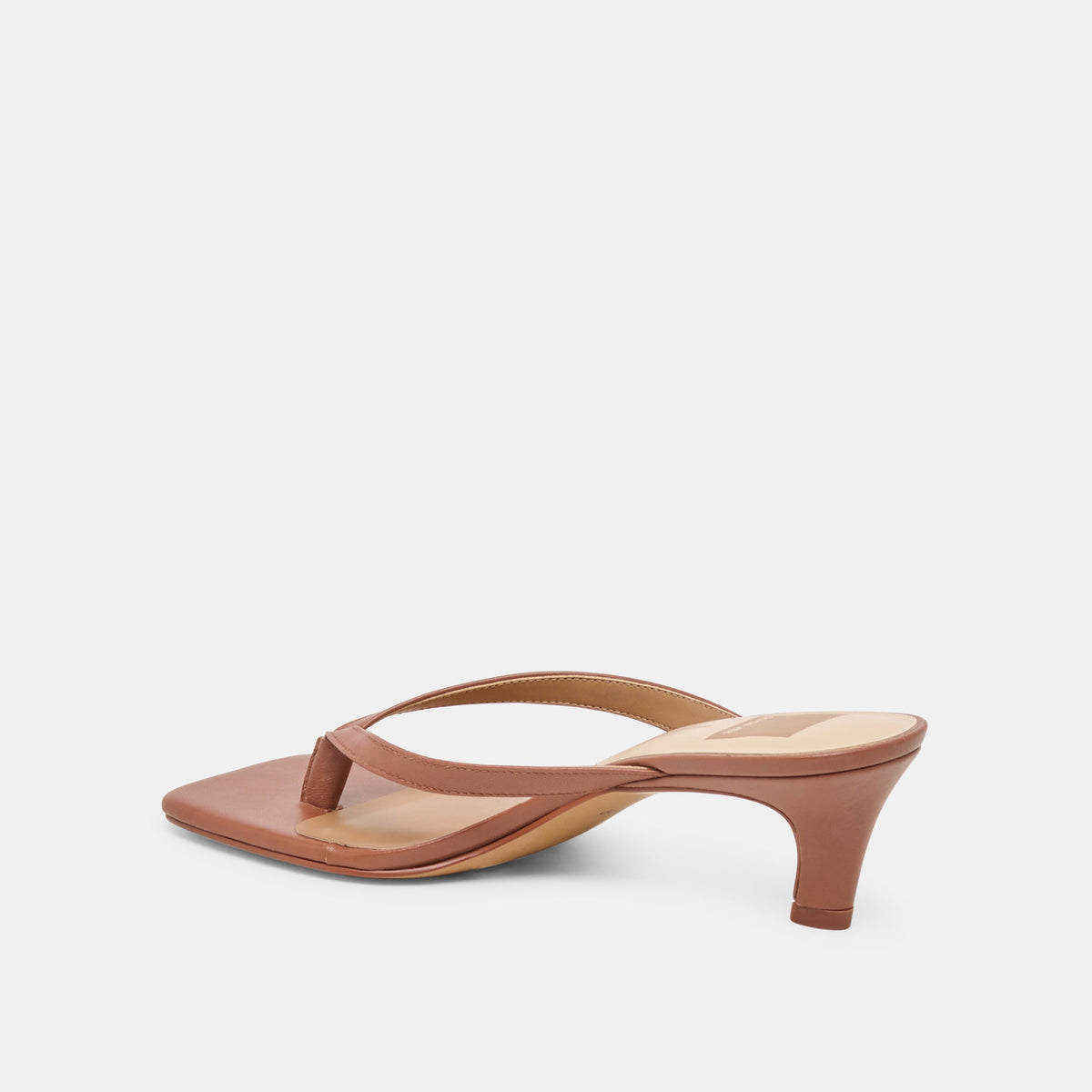 Dolce Vita SHOES Ramia Cognac Leather Heels