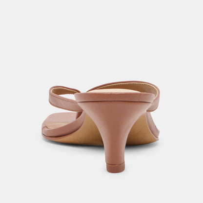 Dolce Vita SHOES Ramia Cognac Leather Heels
