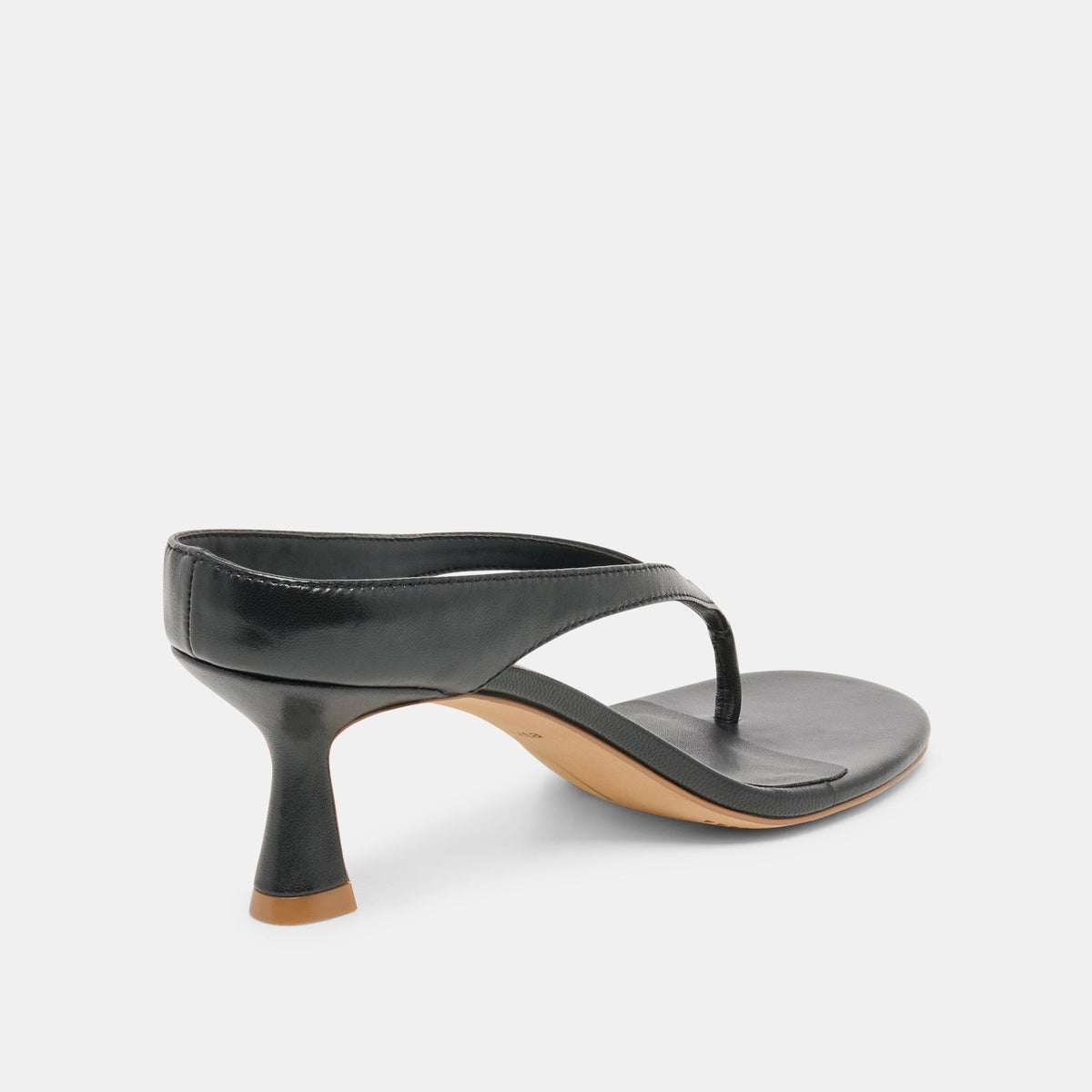 Dolce Vita SHOES Doreen Black Leather Heels