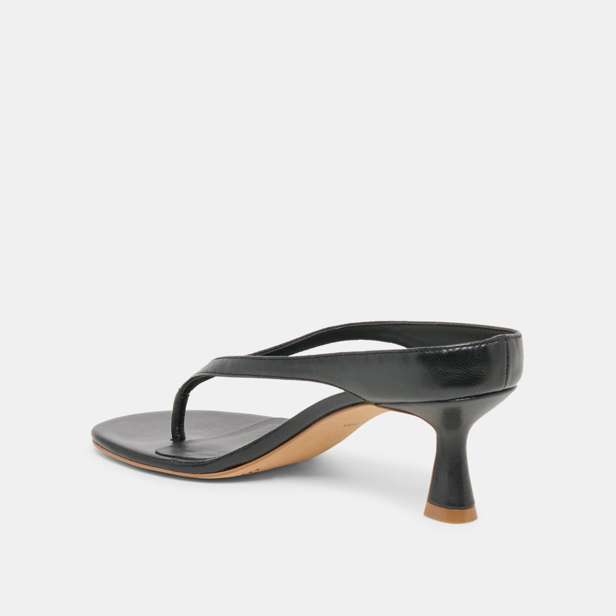 Dolce Vita SHOES Doreen Black Leather Heels
