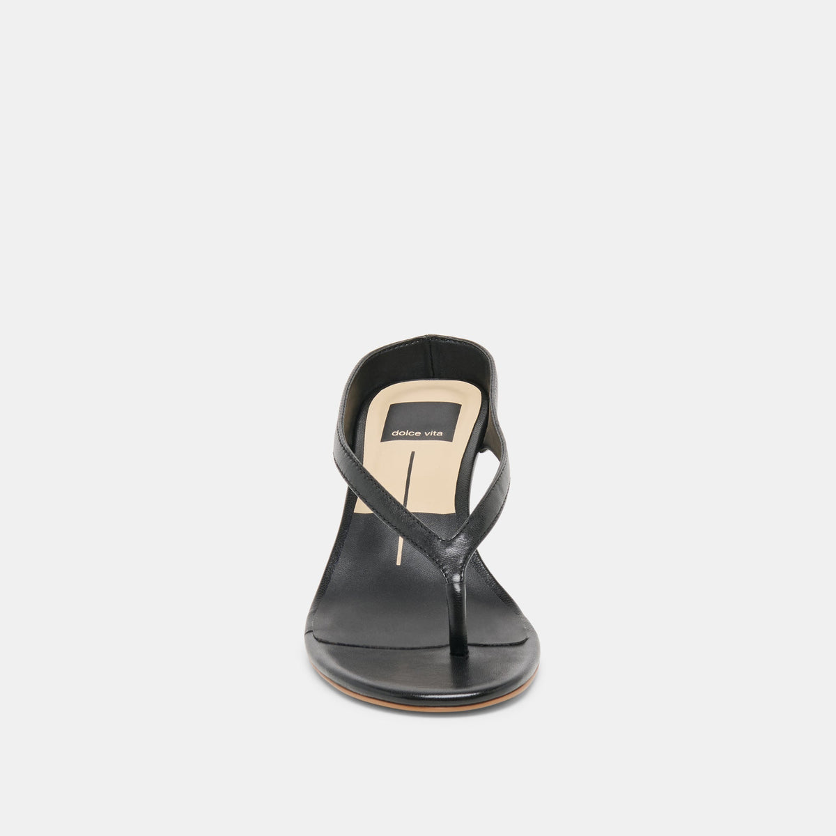 Dolce Vita SHOES Doreen Black Leather Heels
