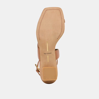 Dolce Vita SHOES Kameo Saddle Leather Heels