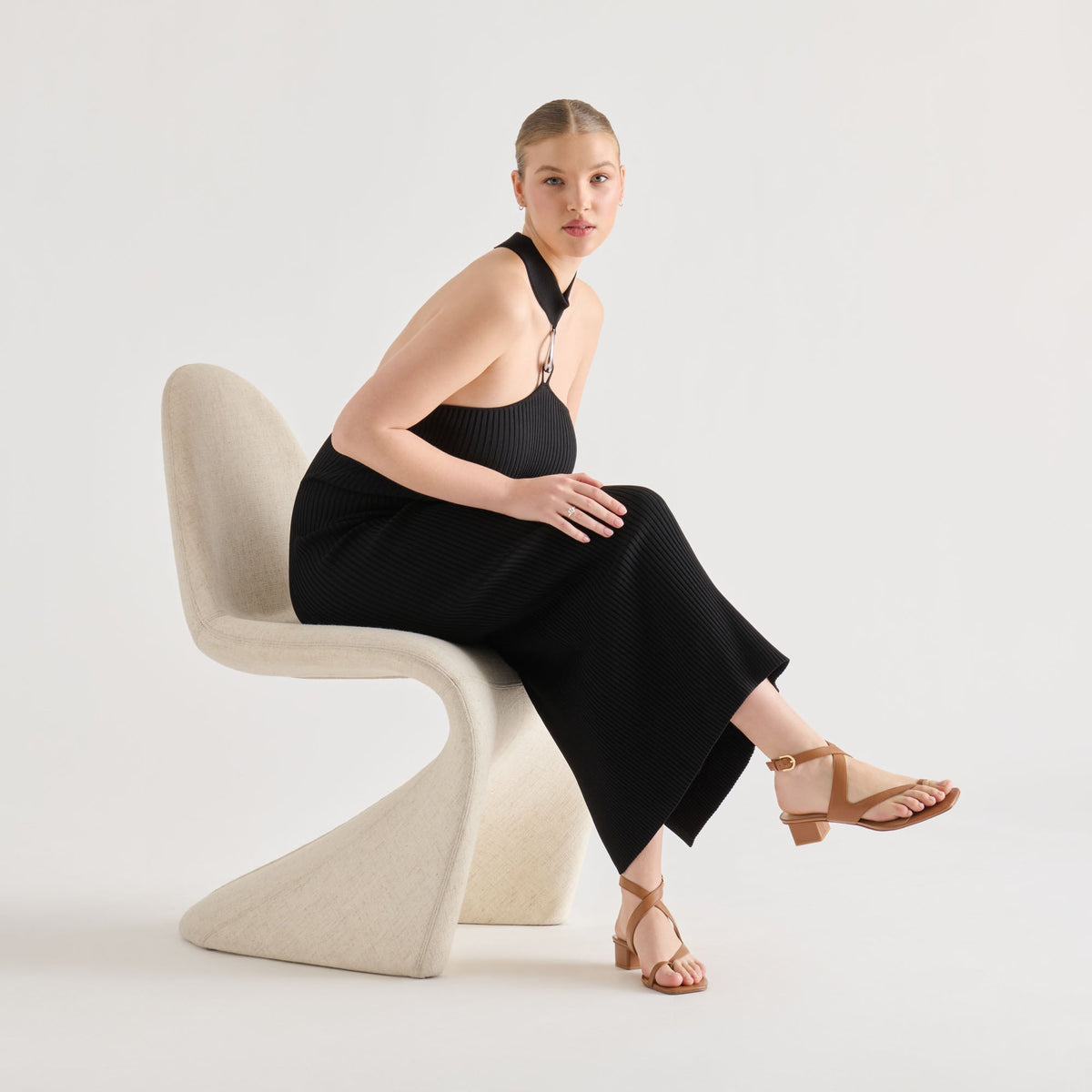 Dolce Vita SHOES Kameo Saddle Leather Heels