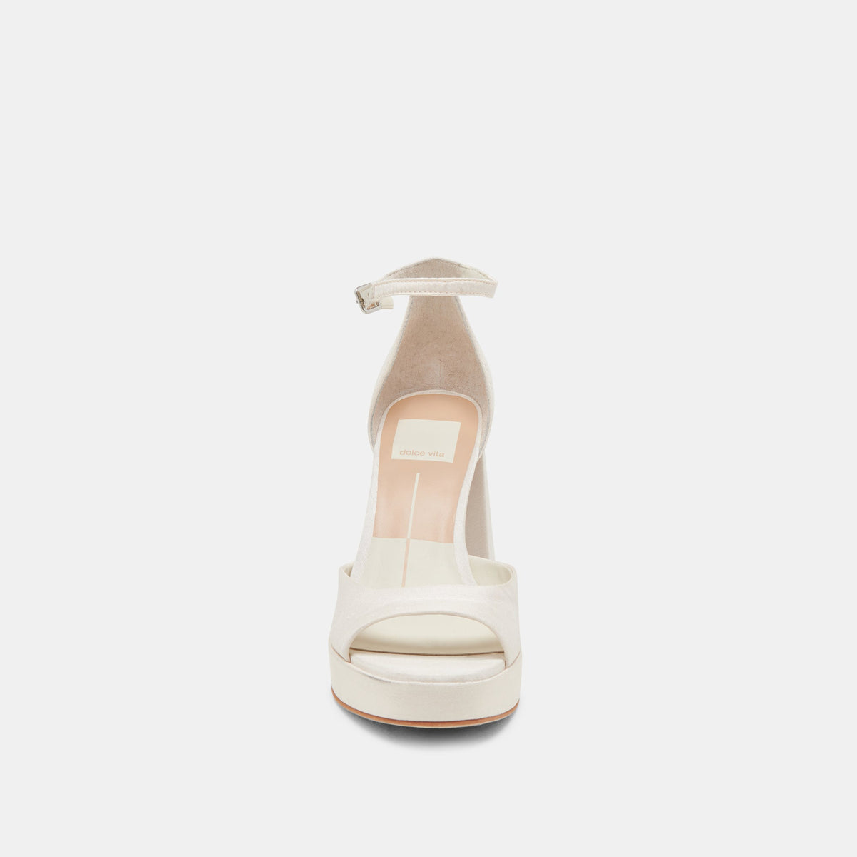 Dolce Vita SHOES PANDRO HEELS WHITE SATIN
 – Dolce Vita