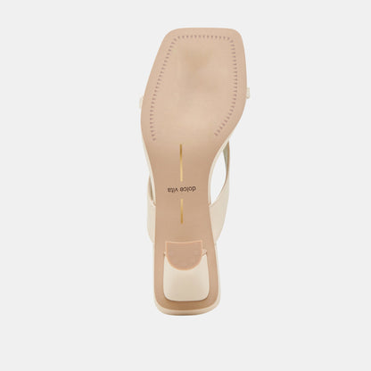 Dolce Vita SHOES BREVEL HEELS BONE LEATHER
 – Dolce Vita
