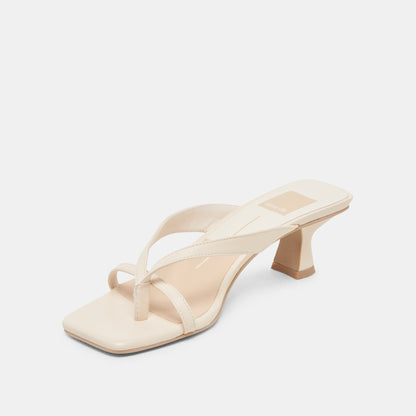 Dolce Vita SHOES BREVEL HEELS BONE LEATHER
 – Dolce Vita