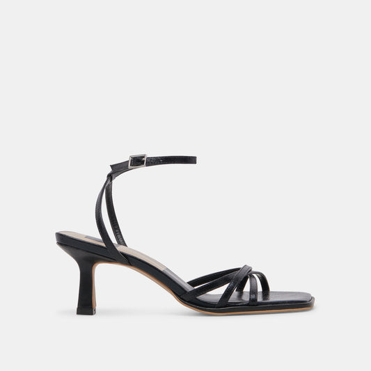 Dolce Vita SHOES Manji Midnight Patent Leather Heels