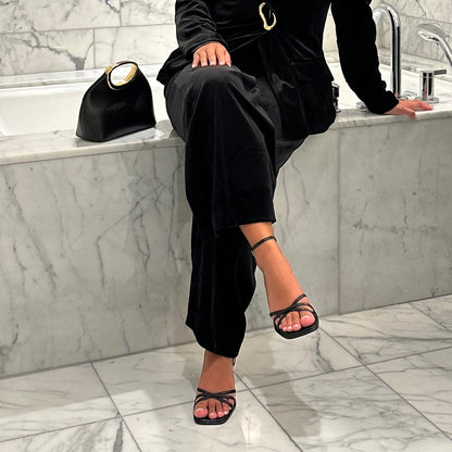 Dolce Vita SHOES Manji Midnight Patent Leather Heels