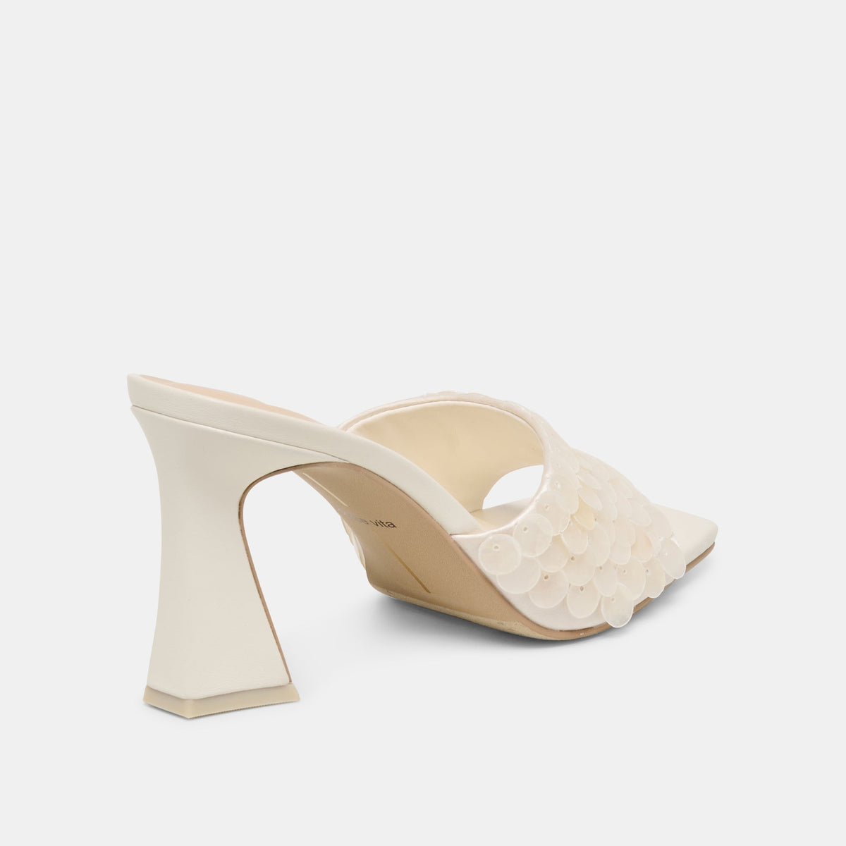 Dolce Vita SHOES Nandy Confetti Ivory Sequin Heels