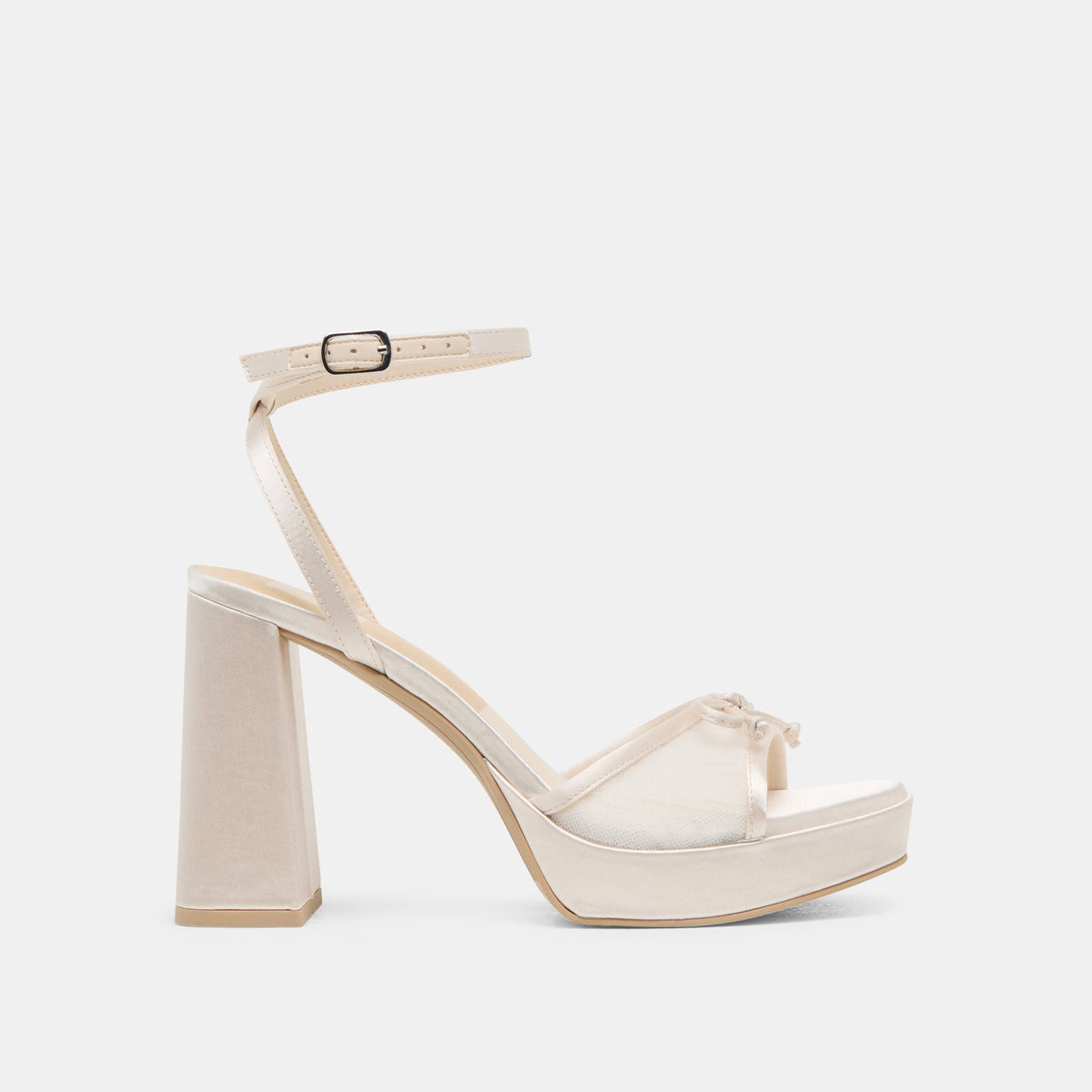 Dolce Vita SHOES Pandor White Tulle Heels
