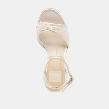 Dolce Vita SHOES Pandor White Tulle Heels