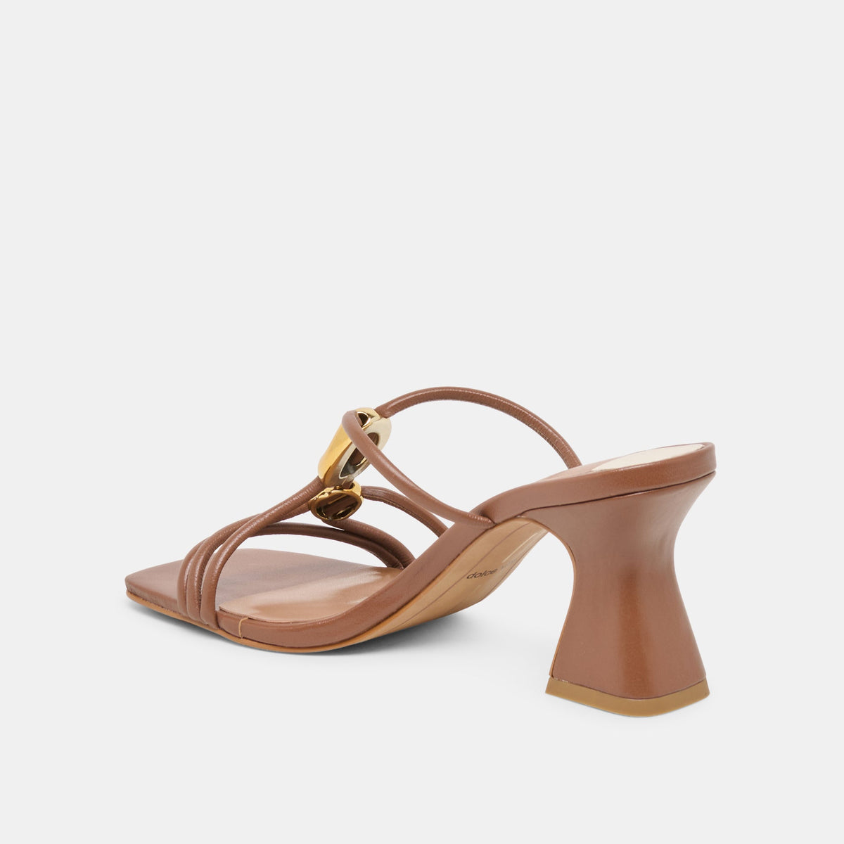 Dolce Vita SHOES Alayna Cognac Leather Heels