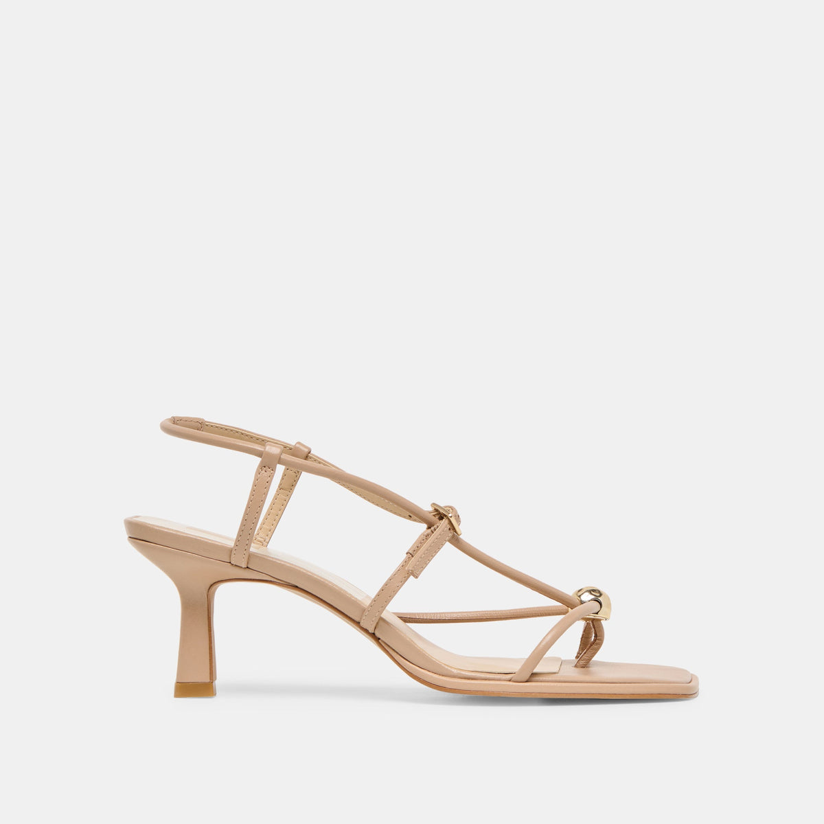 Dolce Vita SHOES Mylee Light Tan Leather Heels