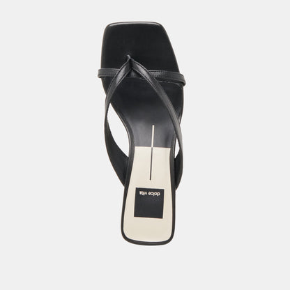Dolce Vita SHOES BREVEL HEELS ONYX LEATHER
 – Dolce Vita