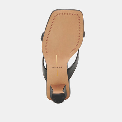 Dolce Vita SHOES BREVEL HEELS ONYX LEATHER
 – Dolce Vita