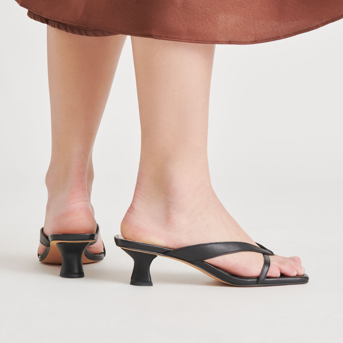 Dolce Vita SHOES BREVEL HEELS ONYX LEATHER
 – Dolce Vita