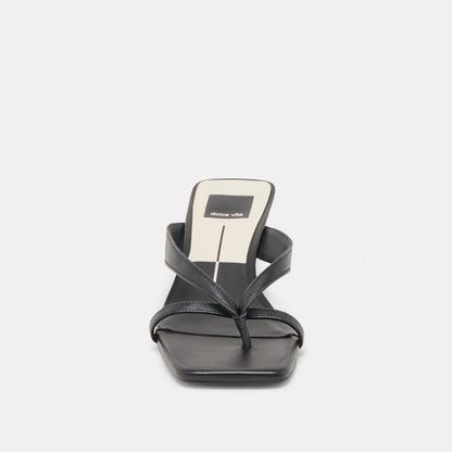 Dolce Vita SHOES BREVEL HEELS ONYX LEATHER
 – Dolce Vita