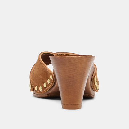 Dolce Vita SHOES Averie Brown Nubuck Heels