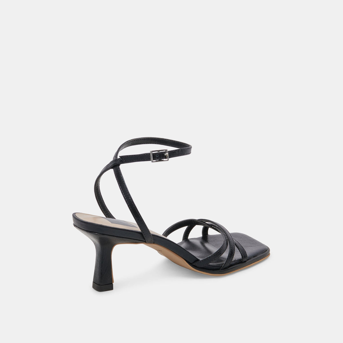 Dolce Vita SHOES Manji Wide Midnight Patent Leather Heels