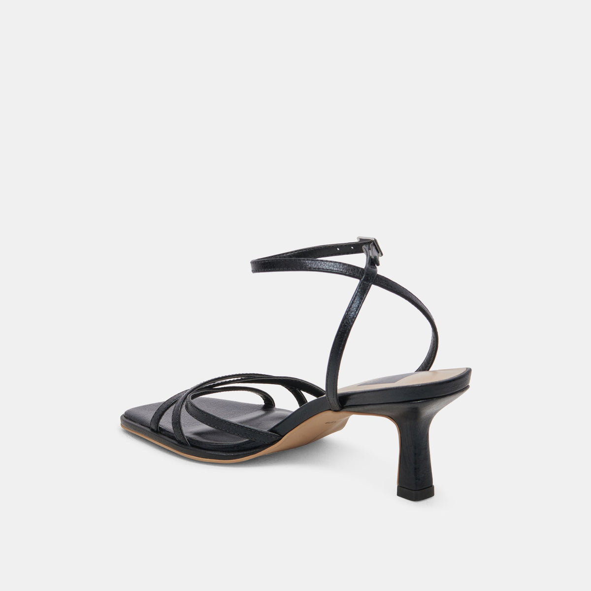 Dolce Vita SHOES Manji Wide Midnight Patent Leather Heels