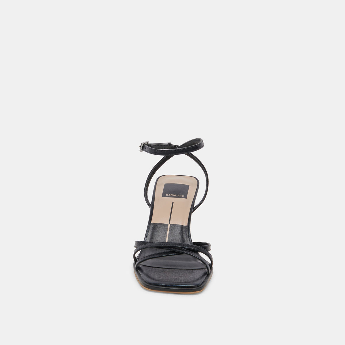 Dolce Vita SHOES Manji Wide Midnight Patent Leather Heels