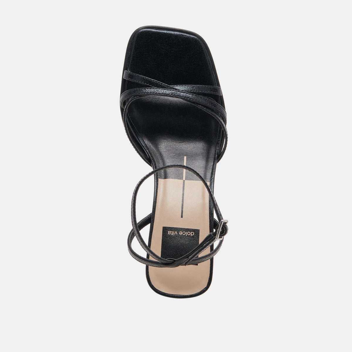 Dolce Vita SHOES Manji Wide Midnight Patent Leather Heels