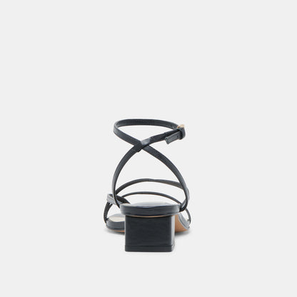 Dolce Vita SHOES KARLOS SANDALS BLACK LEATHER
 – Dolce Vita