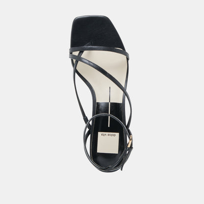 Dolce Vita SHOES KARLOS SANDALS BLACK LEATHER
 – Dolce Vita