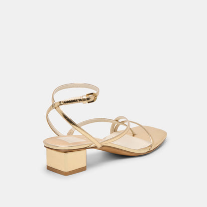 Dolce Vita SHOES KARLOS SANDALS GOLD METALLIC STELLA
 – Dolce Vita