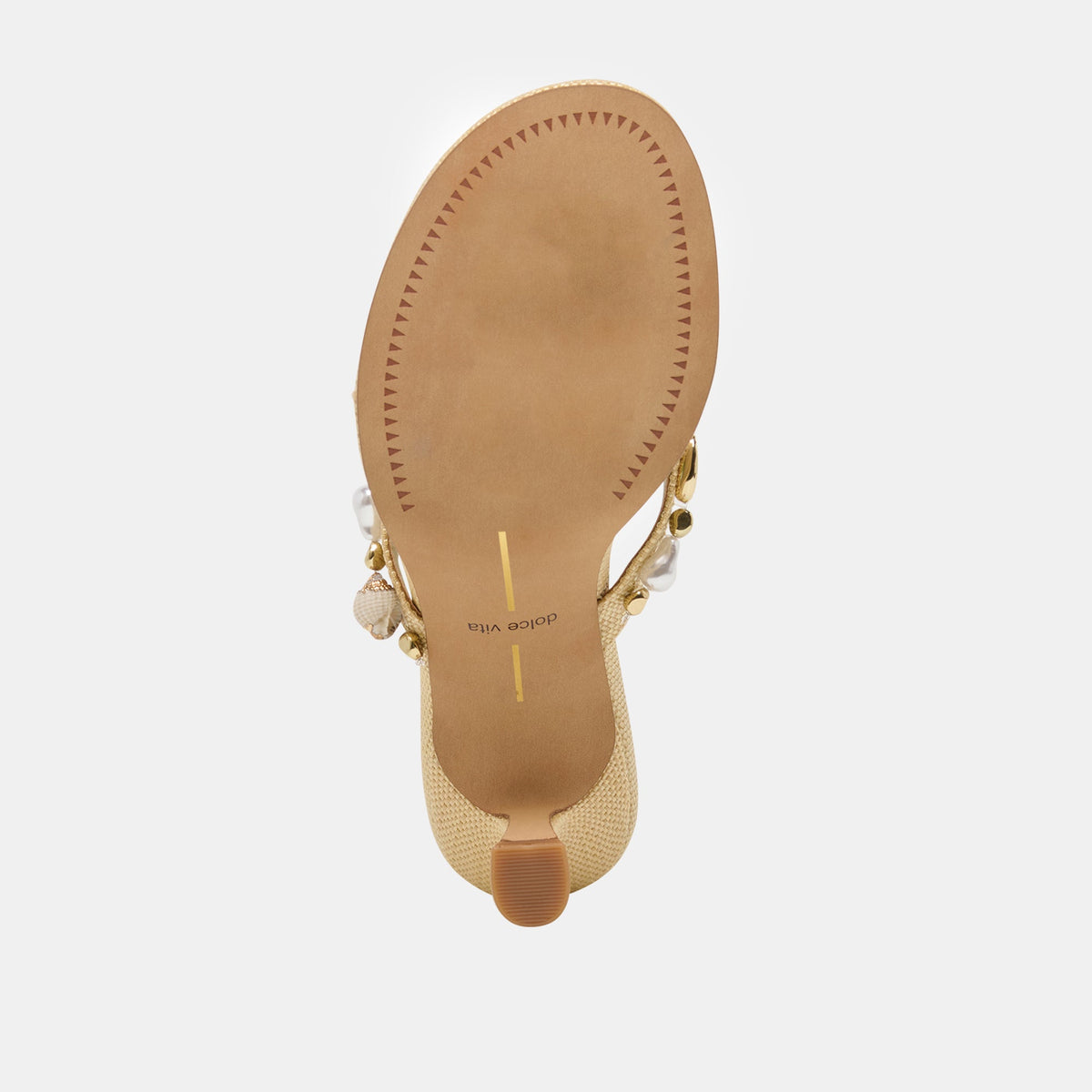 Dolce Vita SHOES Daksie Lt Natural Raffia Heels