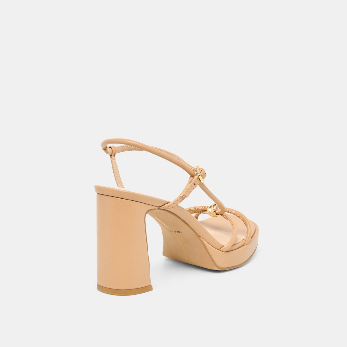 Dolce Vita SHOES Odete Lt Tan Leather Heels