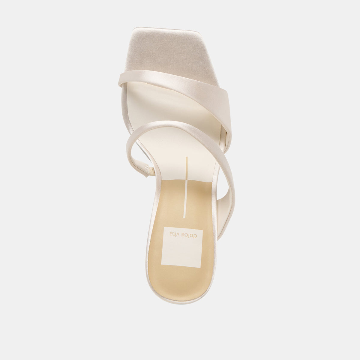 Dolce Vita SHOES Icelyn Ivory Satin Heels