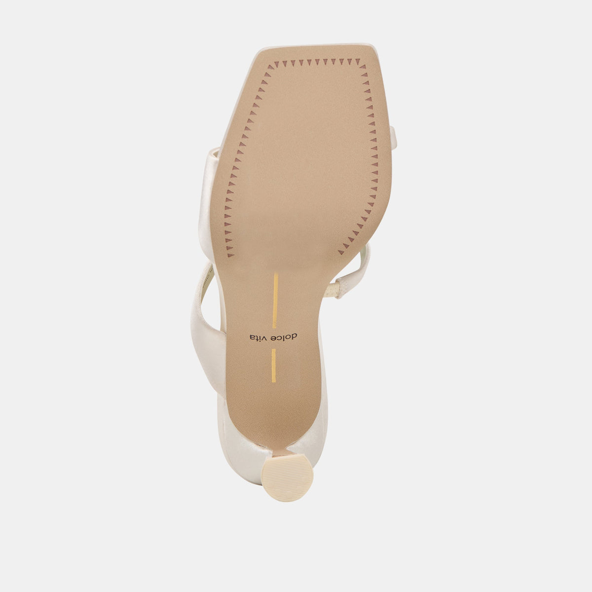 Dolce Vita SHOES Icelyn Ivory Satin Heels