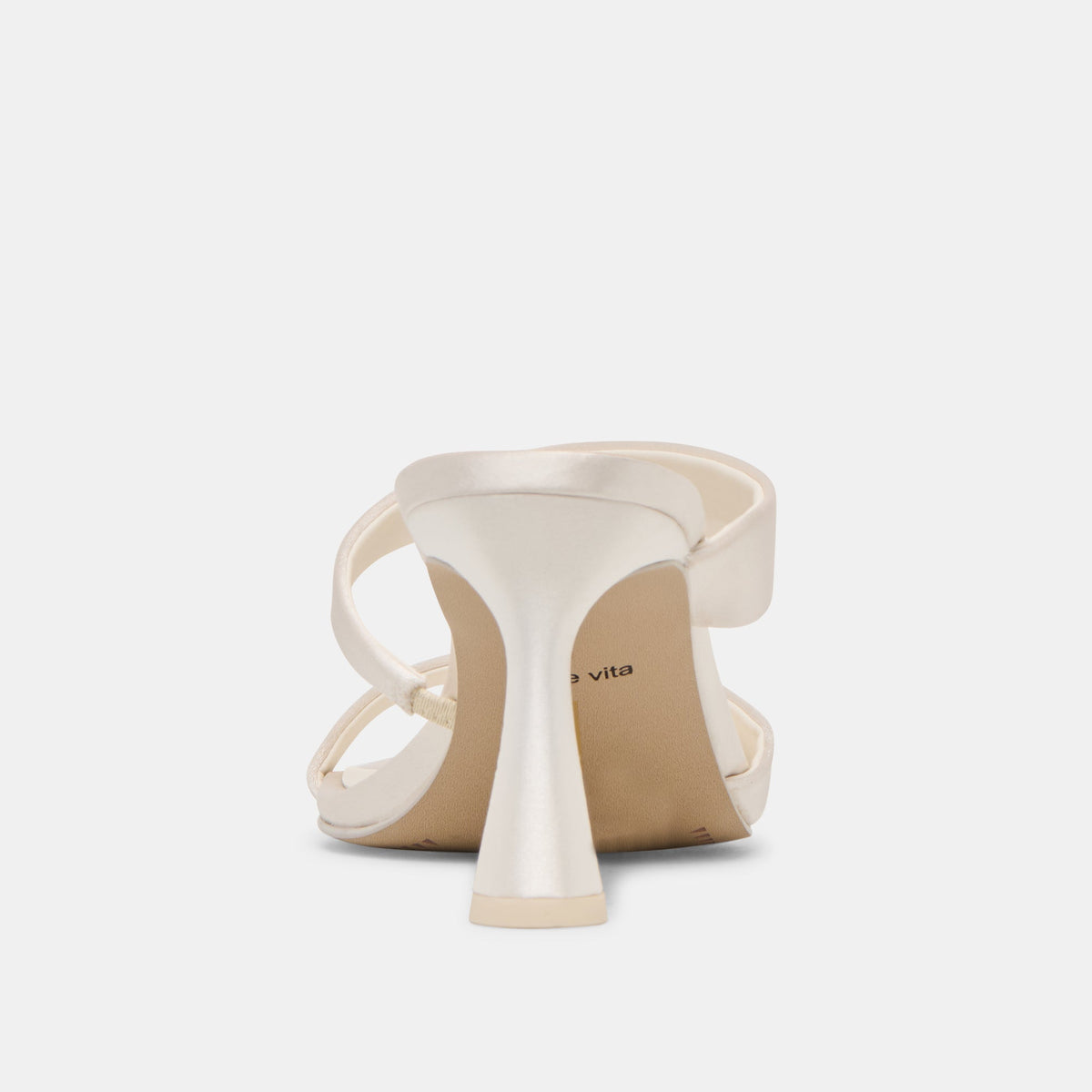 Dolce Vita SHOES Icelyn Ivory Satin Heels