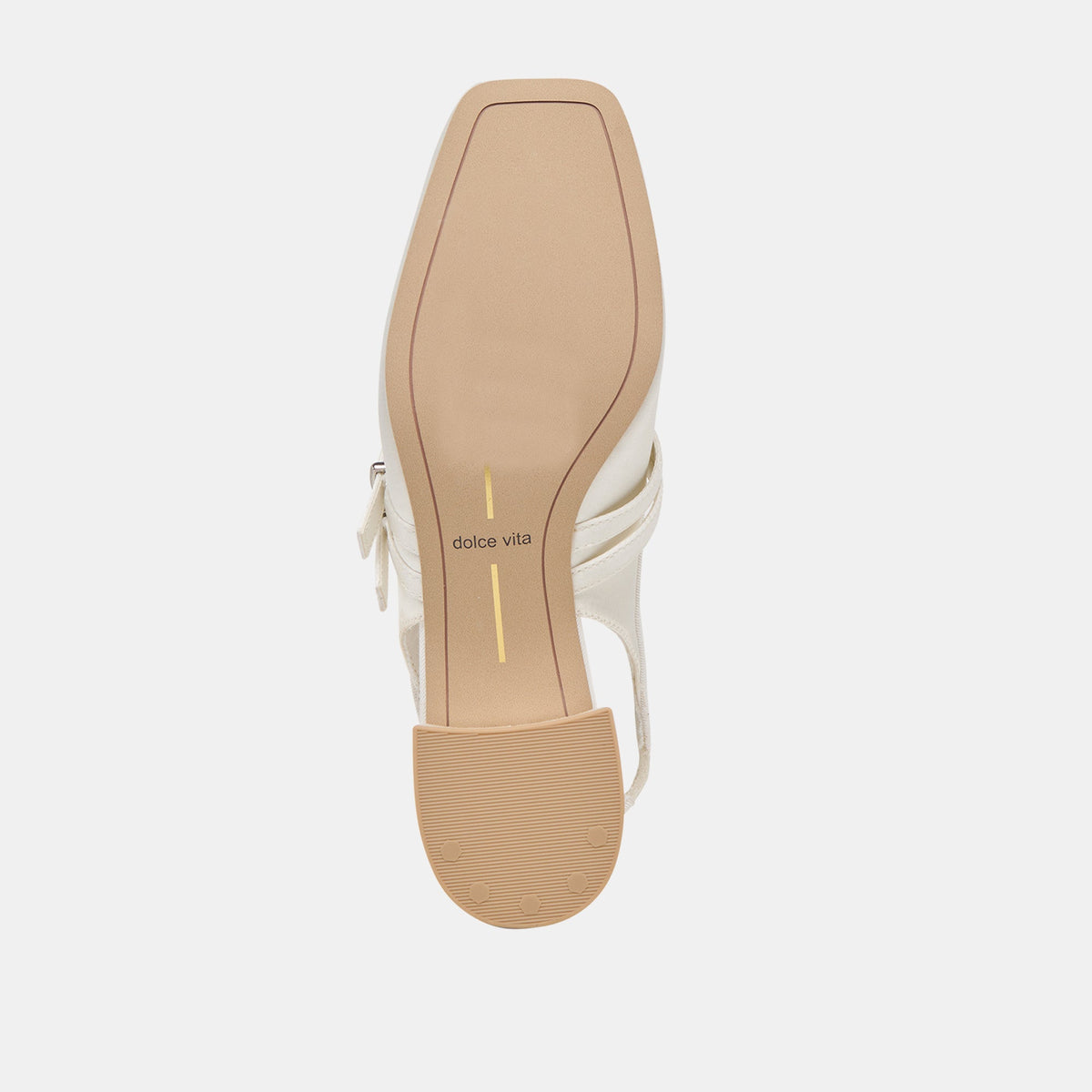 Dolce Vita SHOES Loris True White Satin Heels